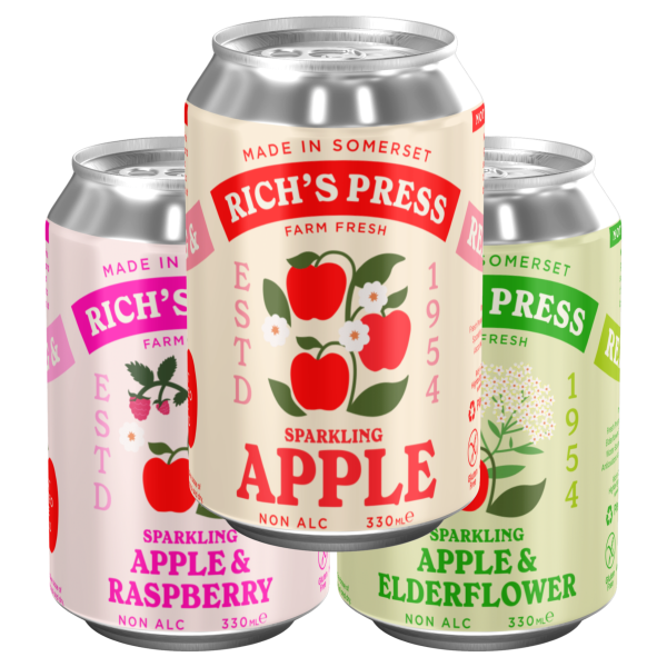 Rich's Press, non-alcoholic soft drinks